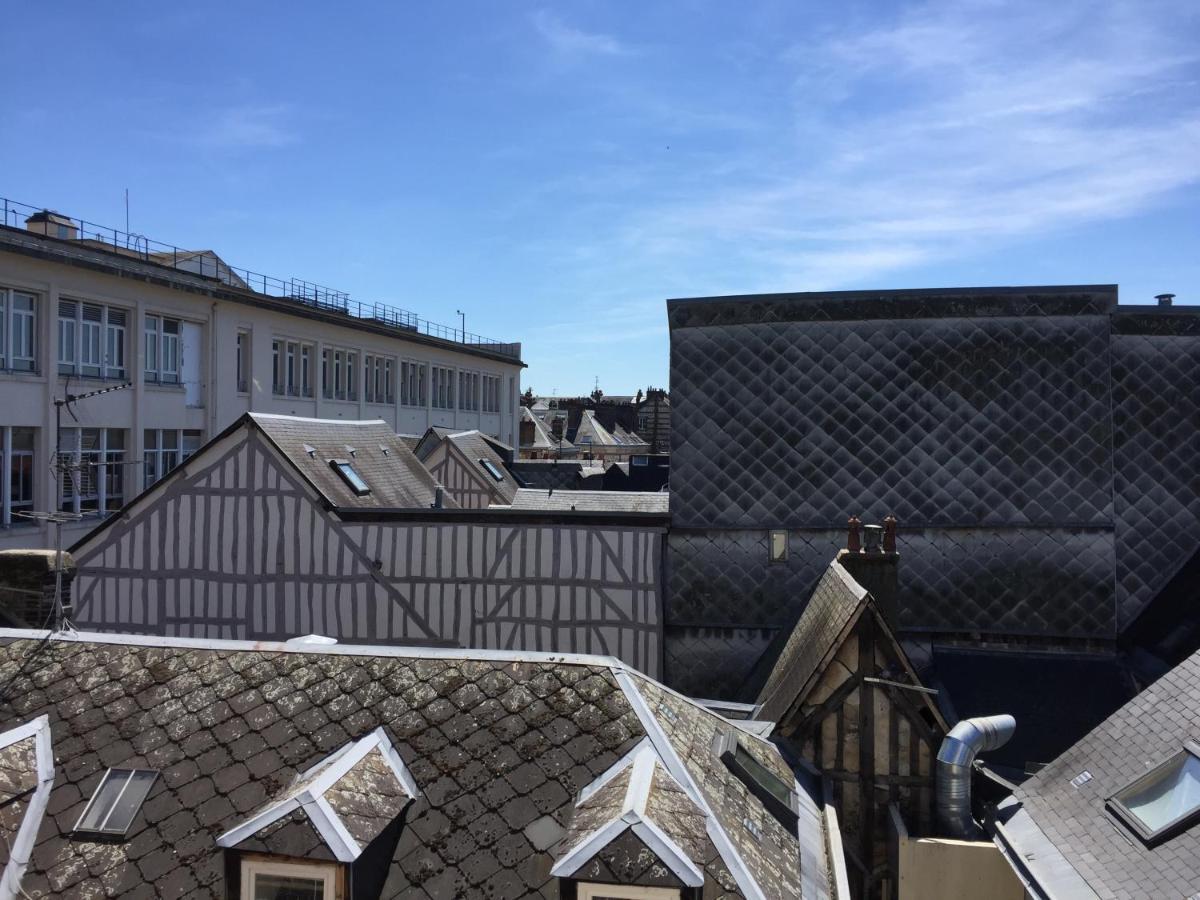 Bel Appartement Dans Le Centre Historique De Rouen Kültér fotó
